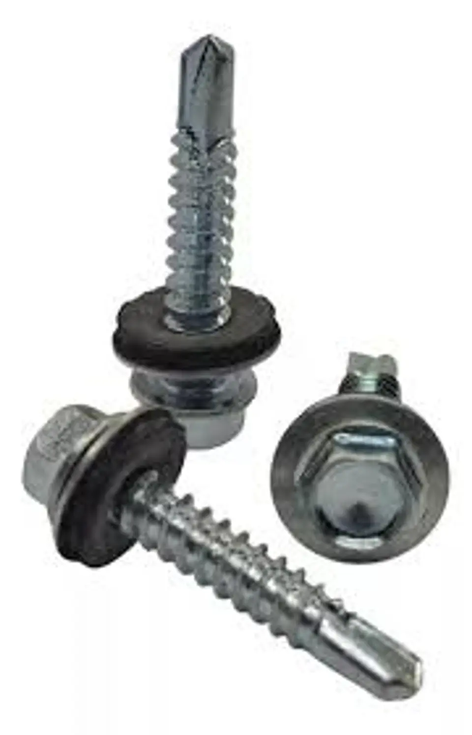 TORNILLO AUTO PERF. CABEZA HEX C/GOL /GOMA 12x1  1