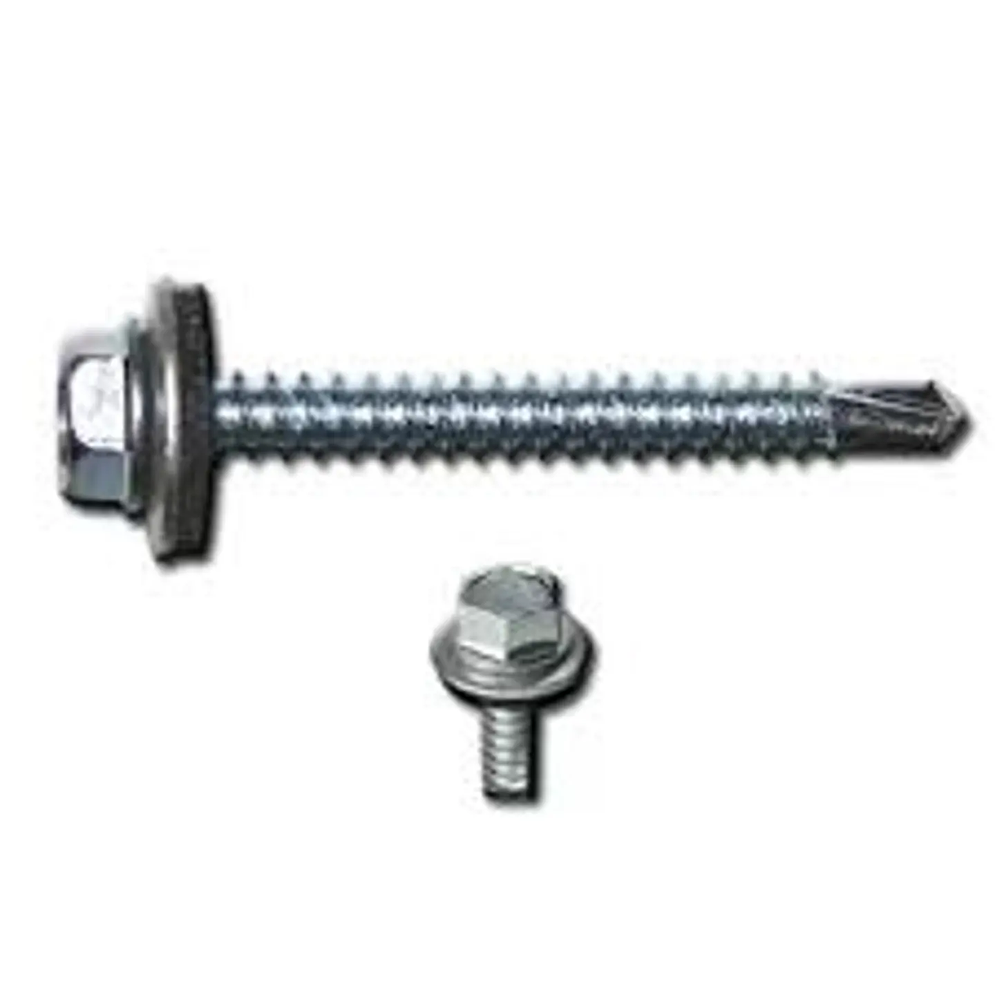 TORNILLO AUTO PERF. CABEZA HEX C/GOL /GOMA 10x3/4  1