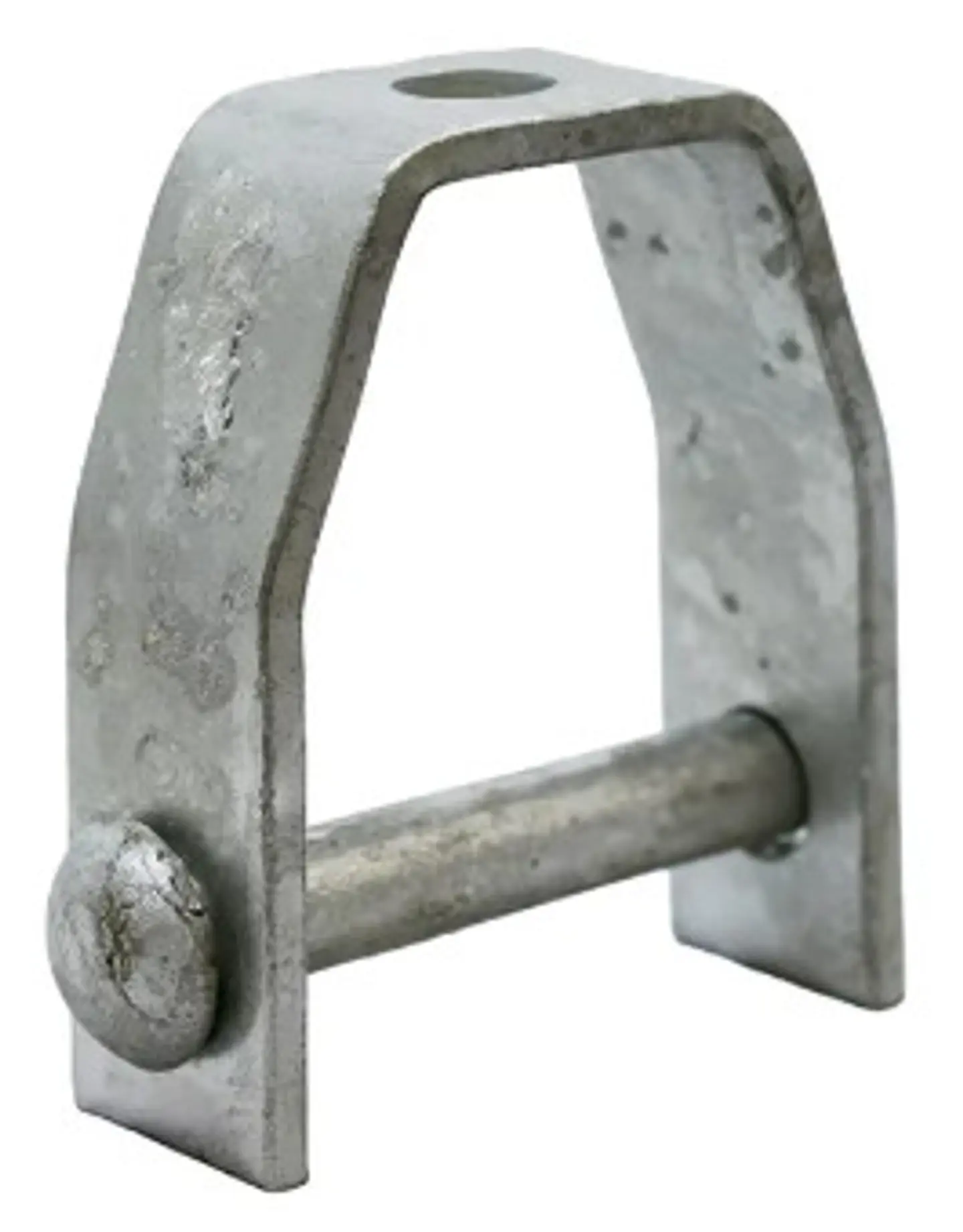 SOPORTE DE REMATE GALVANIZADO MEDIANO P/POSTE 1
