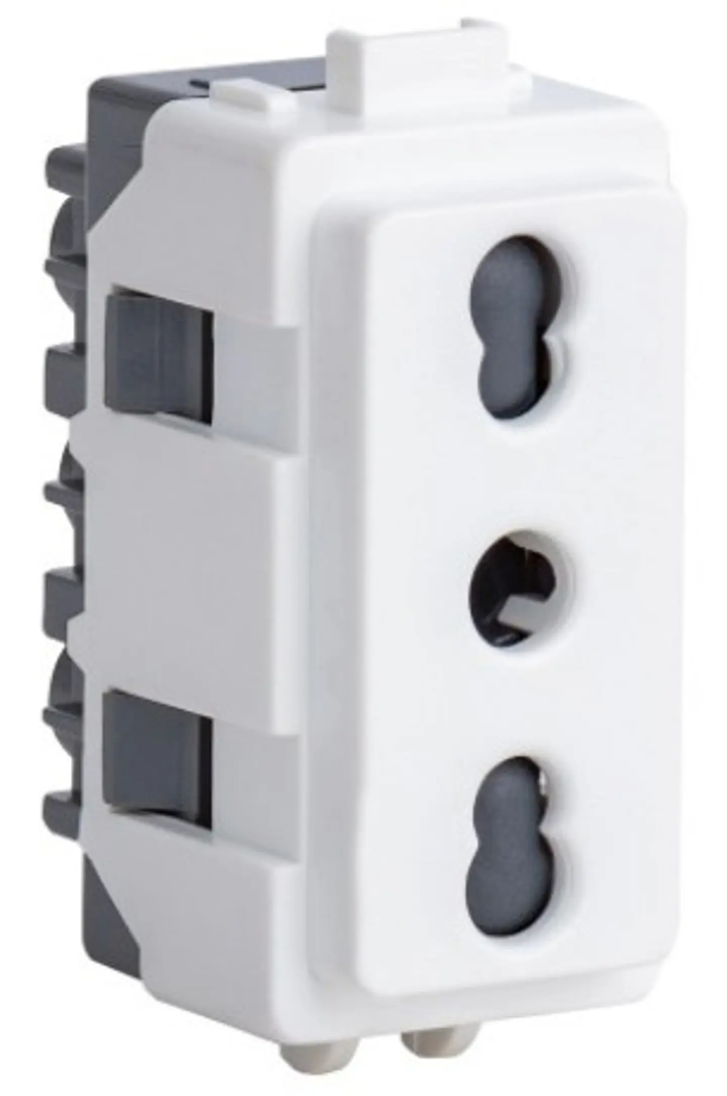MODULO TOMACORRIENTE 10 16A 250V BLANCO  1