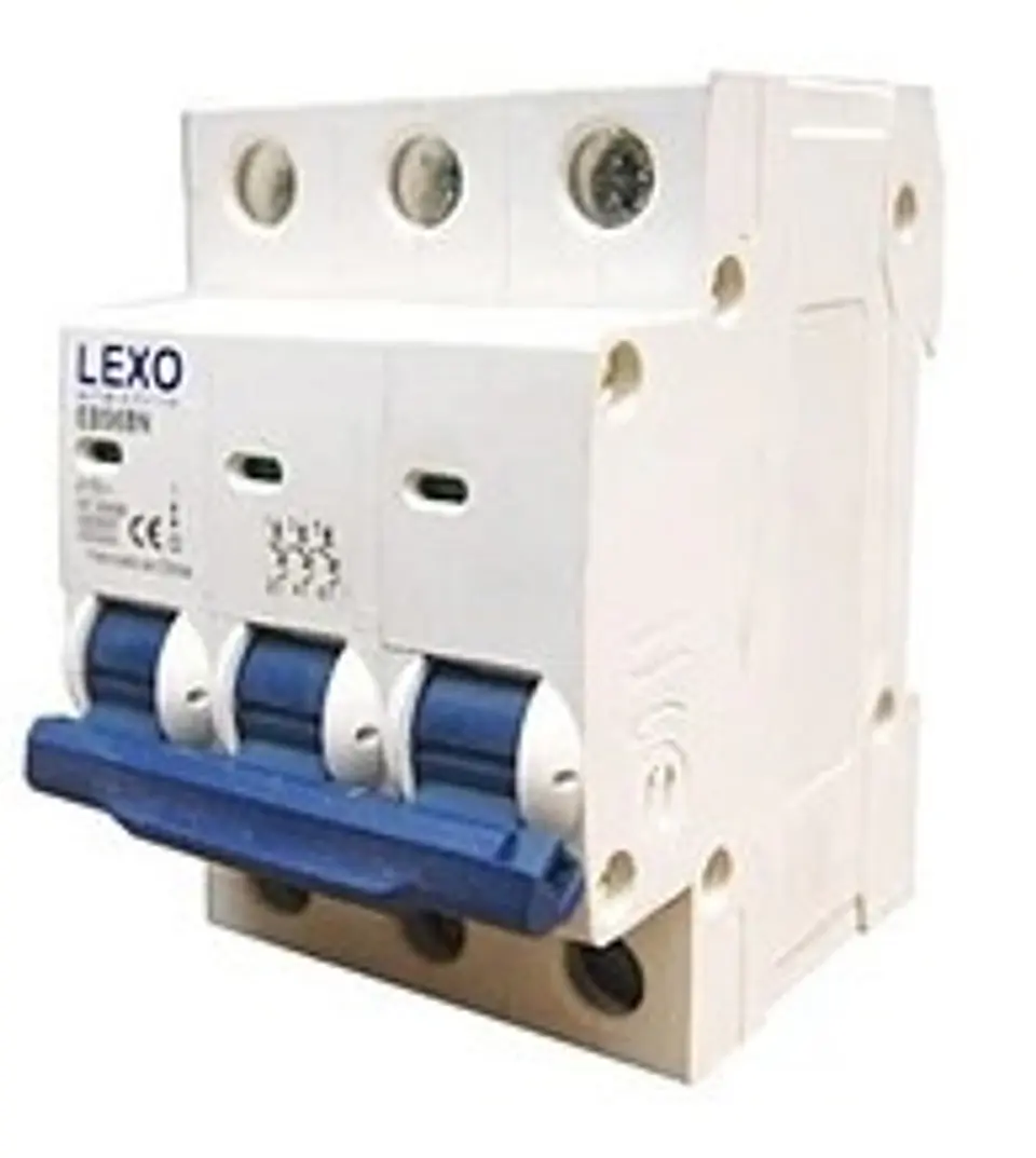 AUTOMATICO DIN LEXO 3Px10A 6KA CURVA C  1
