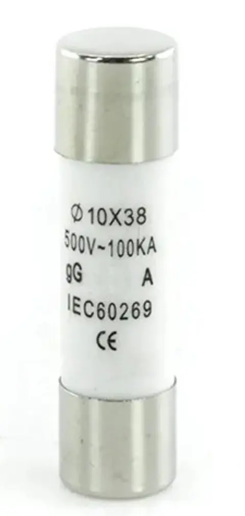FUSIBLE BALIN 10x38 10A 500V 100KA 