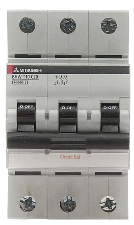 Int. Automatico Lexo 3x20A 10KA Curva C