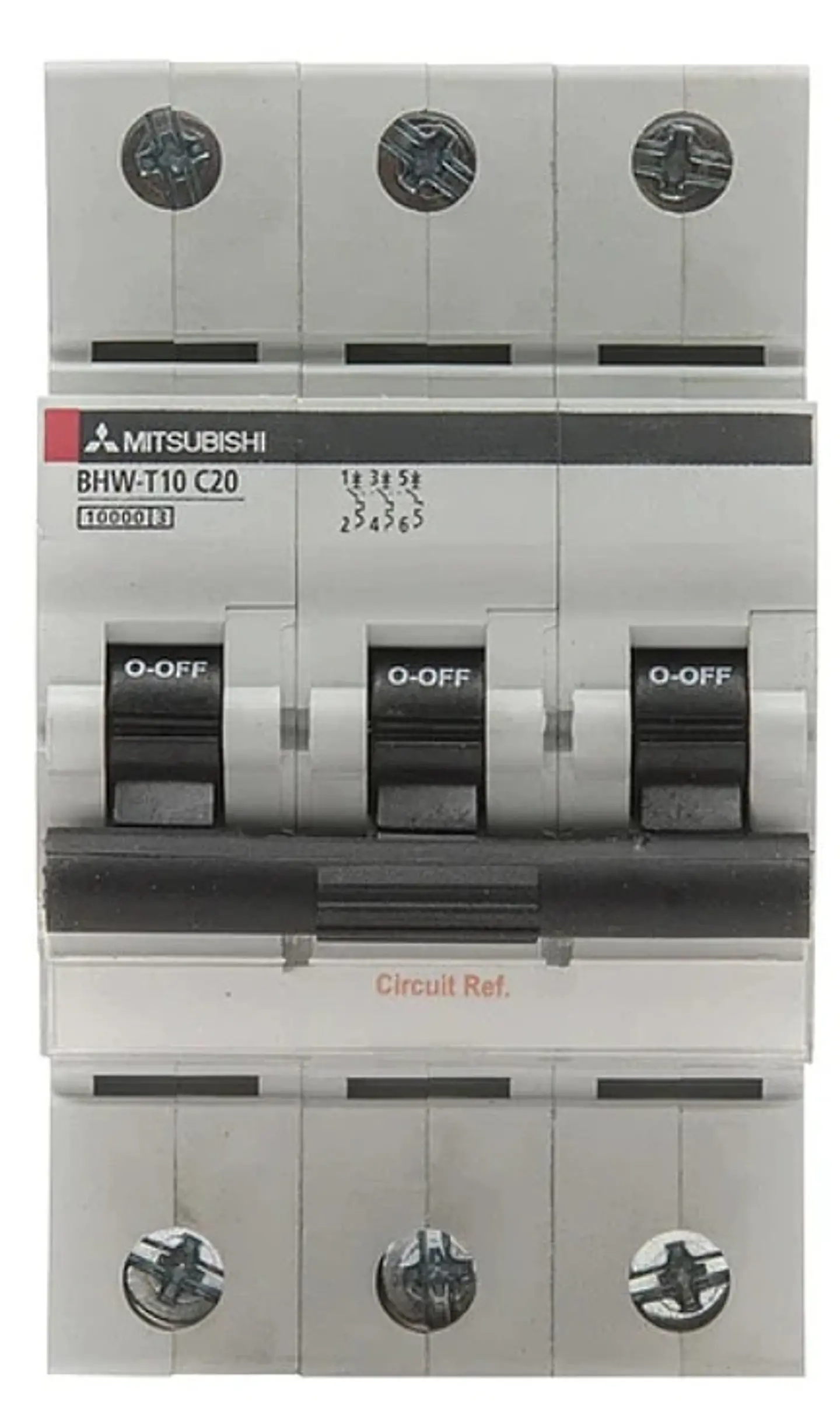 AUTOMATICO DIN MITSUBISHI 3Px25A 10KA CURVA C 1