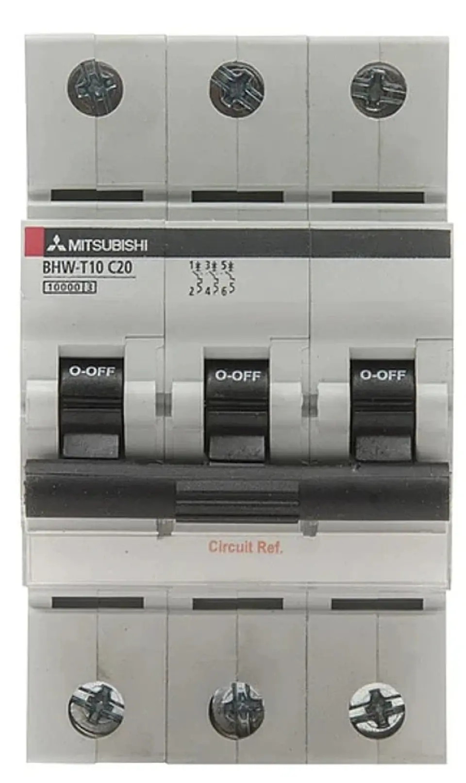 AUTOMATICO DIN MITSUBISHI 3Px25A 10KA CURVA C 1