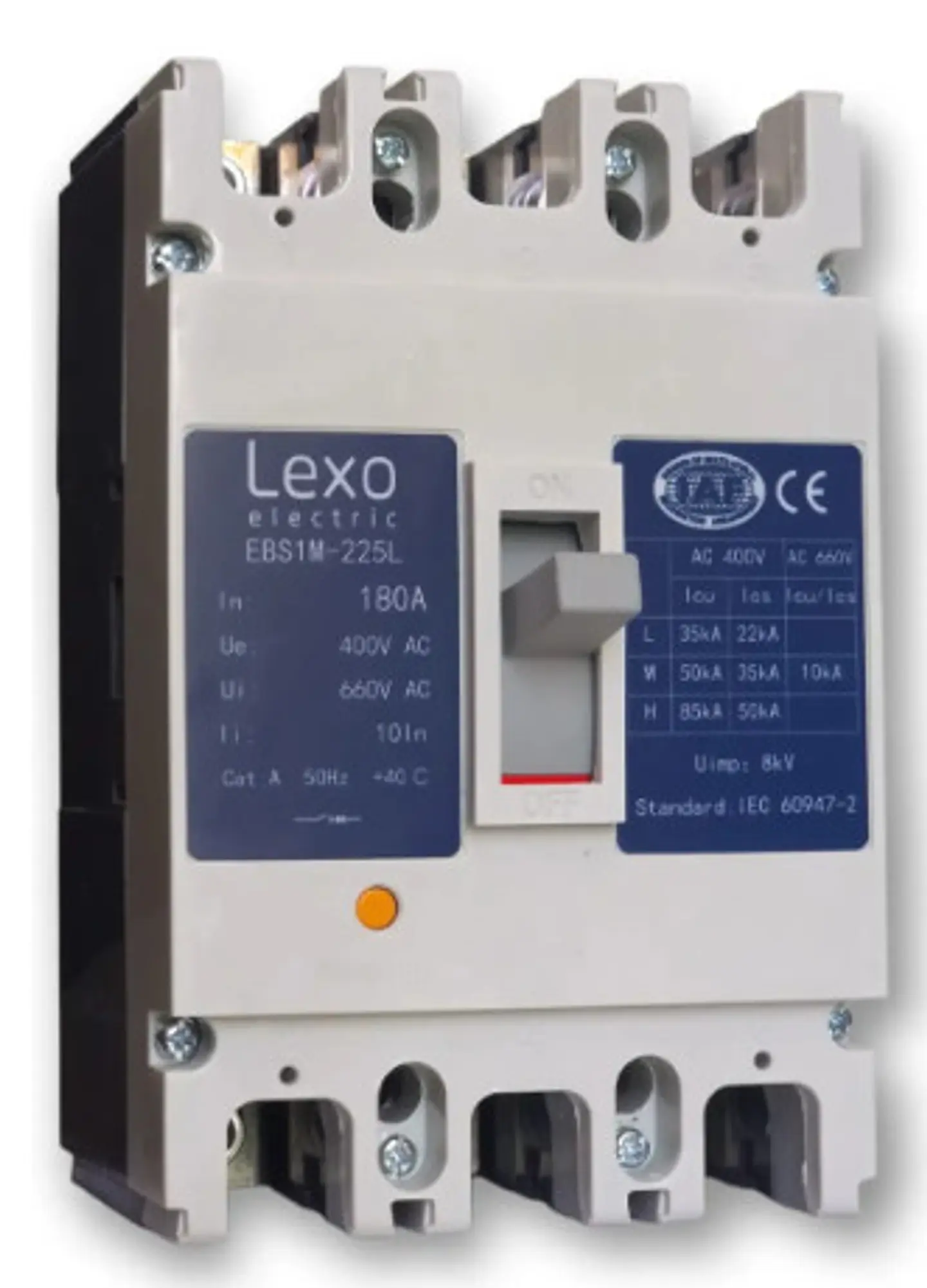 AUTOMATICO MOLDEADO LEXO EBS1M-225L 3Px160A 35KA 1