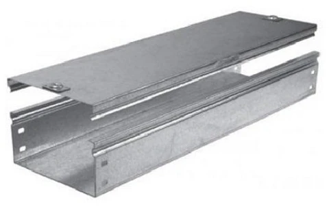BANDEJA LISA 150x50 mm x 3.00 Mts LONG GALVANIZADA