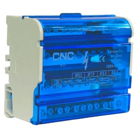BARRA REPARTIDORA TRETAPOLAR DE 15Px125 AMP