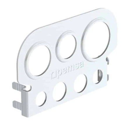 SALIDA DE TUBO MULTIPLE 1l2pul 3l4pul 1pul  EZ P BANDEJA REJILLA