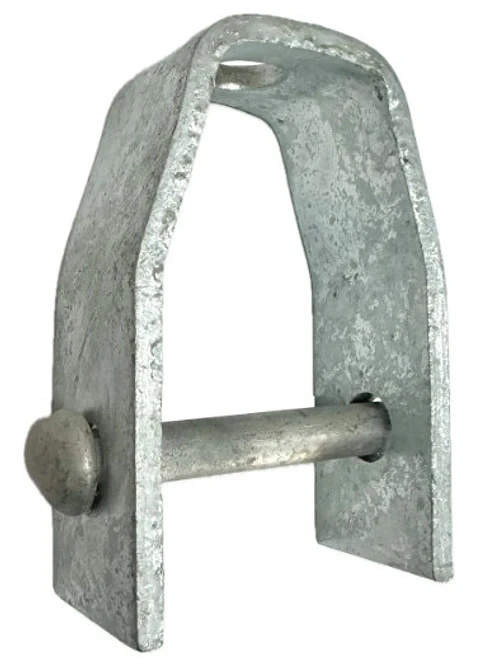 SOPORTE DE PASO LARGO 1l2pul GALVANIZADO P POSTE