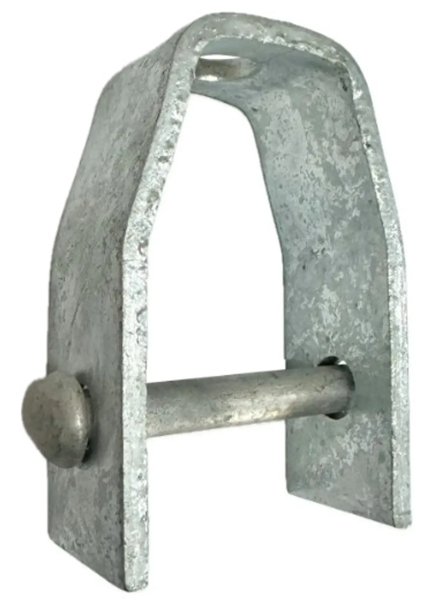 SOPORTE DE REMATE GALVANIZADO MEDIANO P POSTE 1