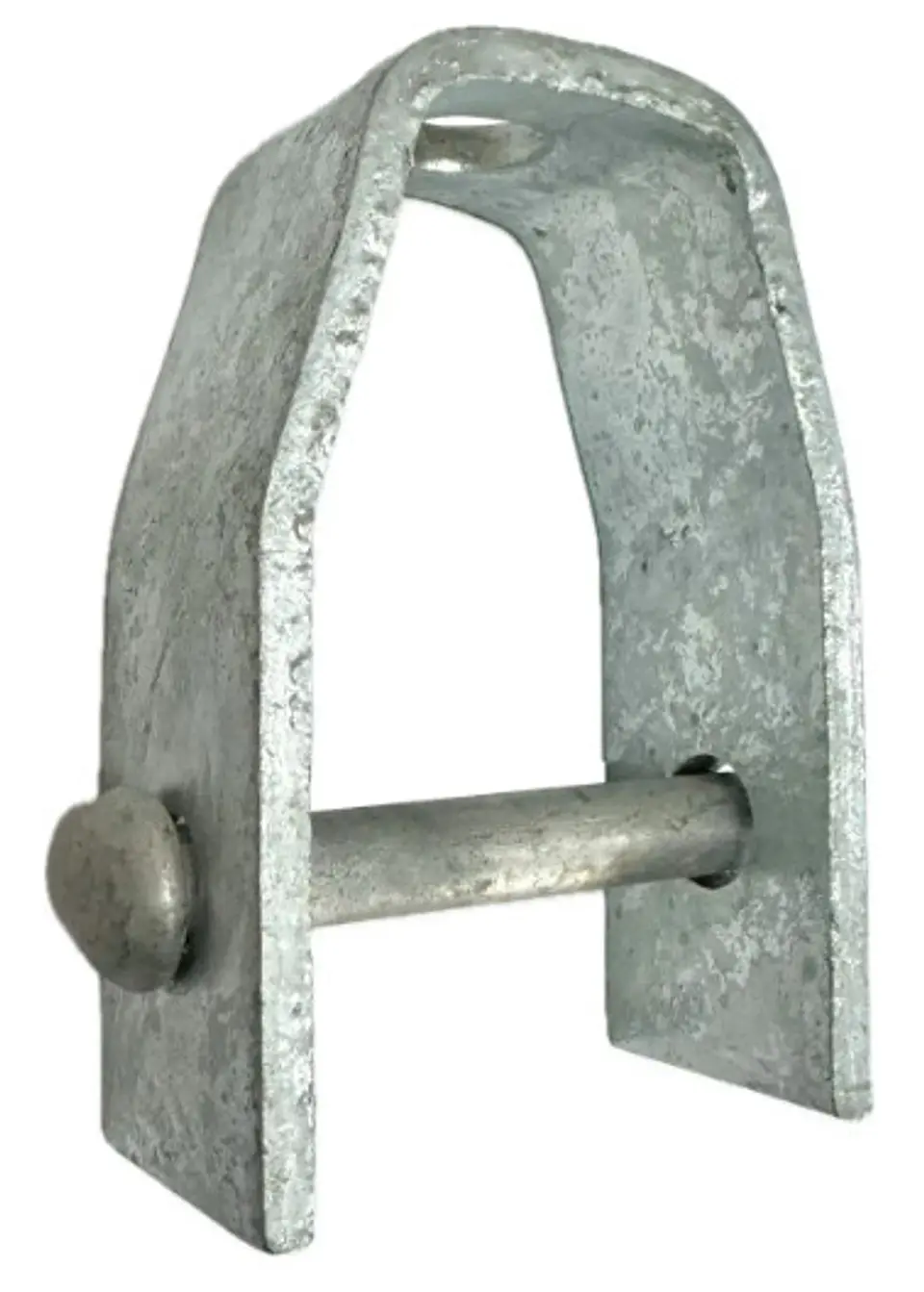 SOPORTE DE REMATE GALVANIZADO MEDIANO P POSTE 1