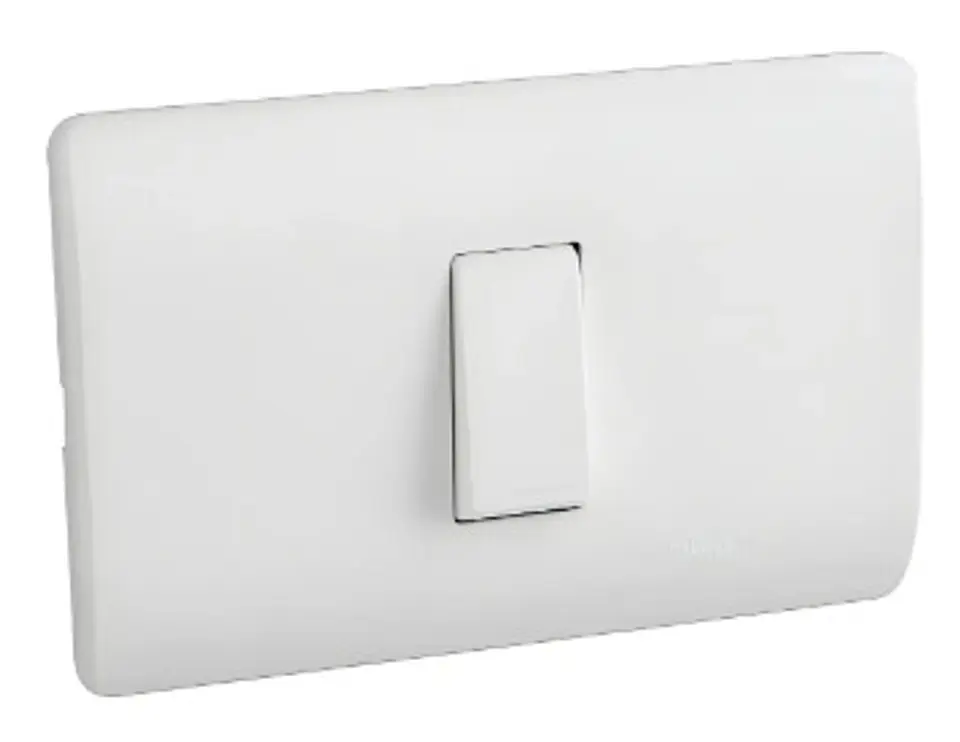 INTERRUPTOR 9l12 BLANCO 10A 250V  1