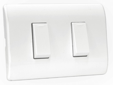 INTERRUPTOR 9l24 BLANCO 10A 250V