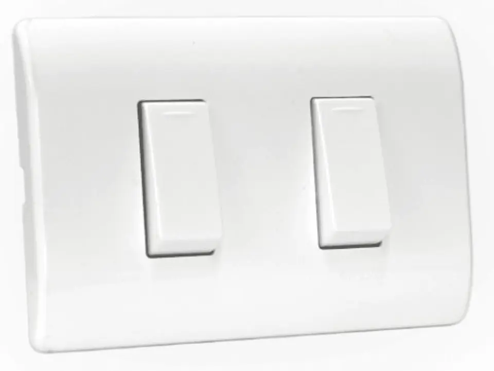 INTERRUPTOR 9l24 BLANCO 10A 250V  1