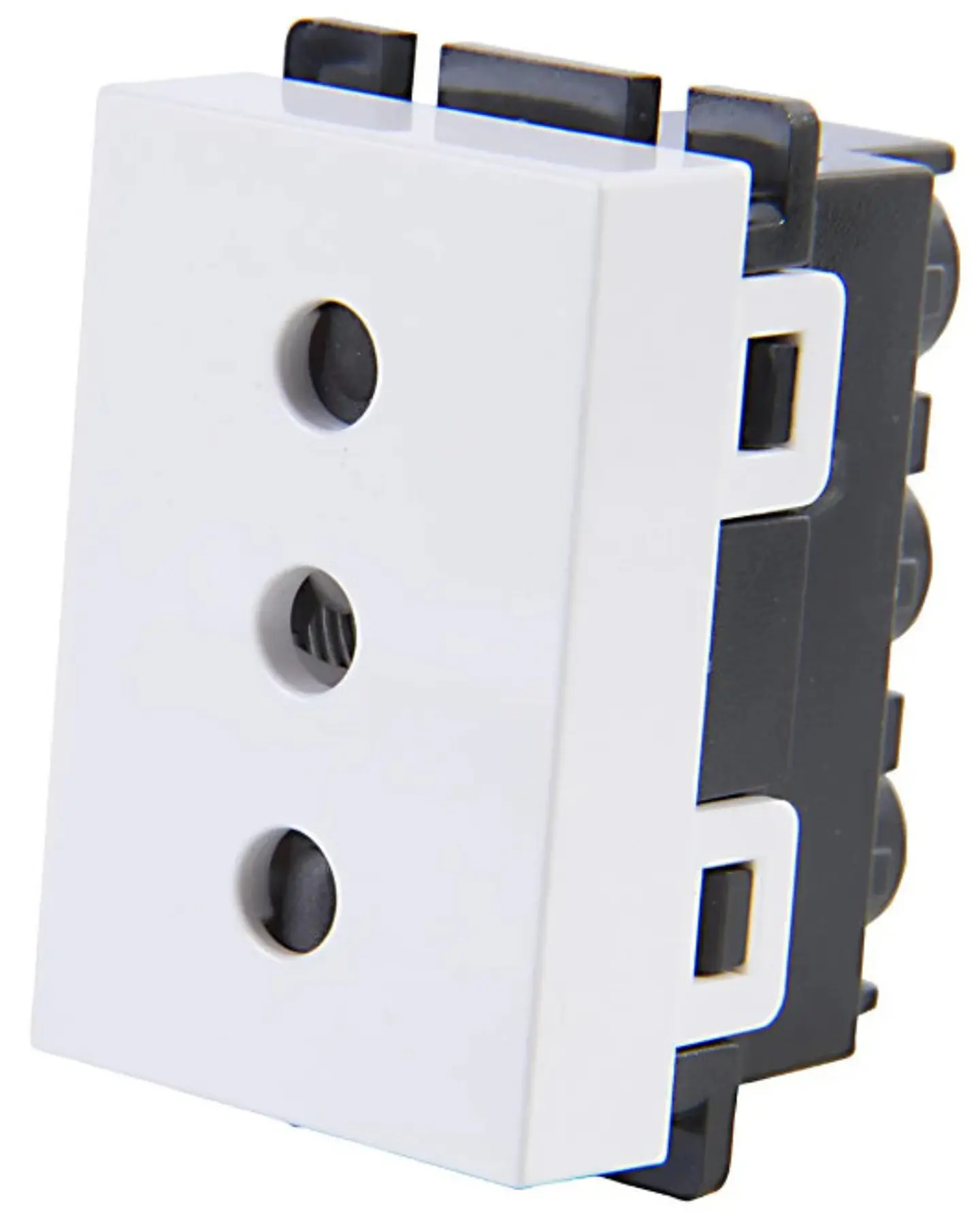 MODULO TOMACORRIENTE 10A 250V BLANCO 1