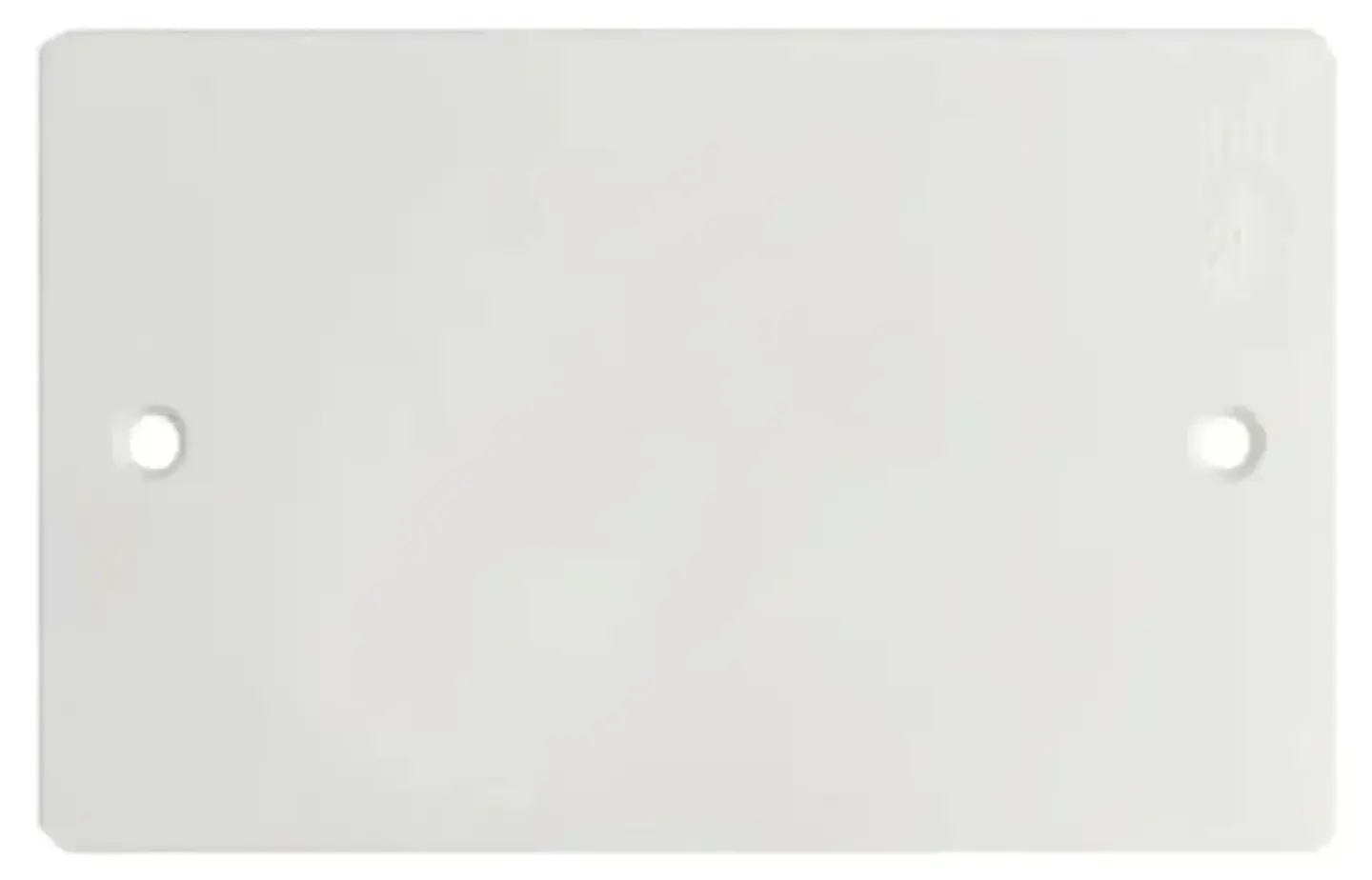 PLACA CIEGA PLASTICA 110 x 70mm 1