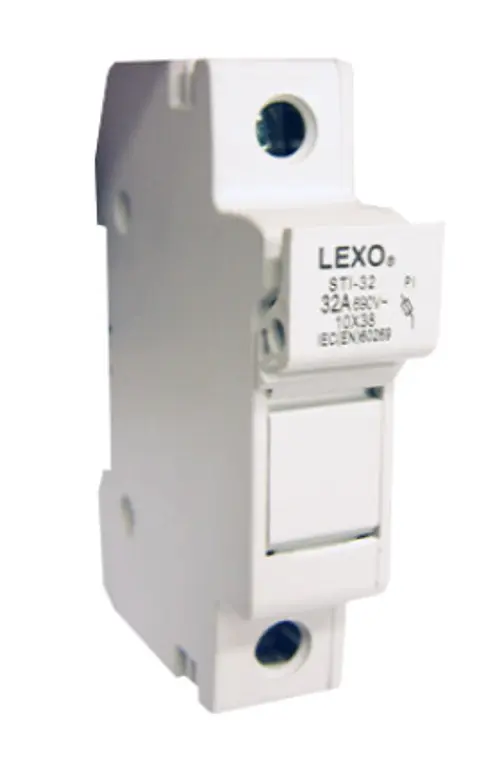 PORTA FUSIBLE 10X38 1 POLO 220V