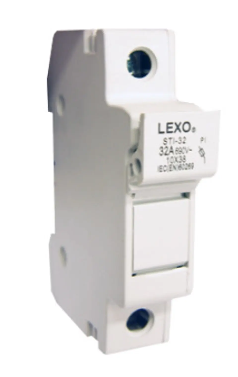 PORTA FUSIBLE 10X38 1 POLO 220V 1