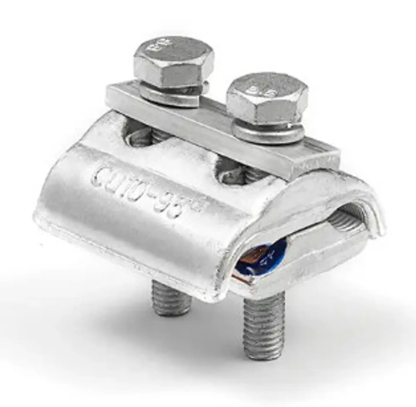 CONECTOR PRENSA BIMETALICO 2 PERNO  AL 25l150 CU 10l95 1
