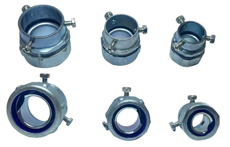 CONECTOR RECTO CONDUIT FLEXIBLE DE EMT A FLEX 63 mm 1