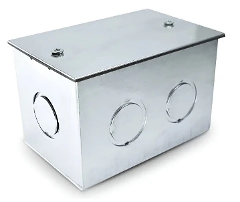 CAJA ELECTROGALV C TAPA DE 100X100X65mm