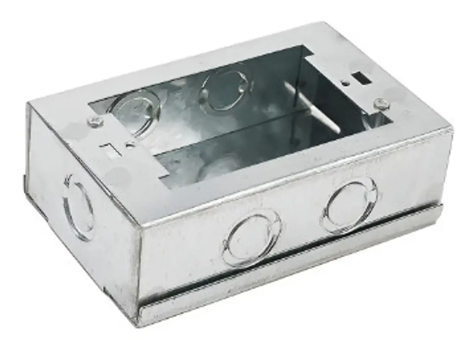 CAJA ELECTROGALV P TOMACORRIENTE E INTERRUPTORES 1