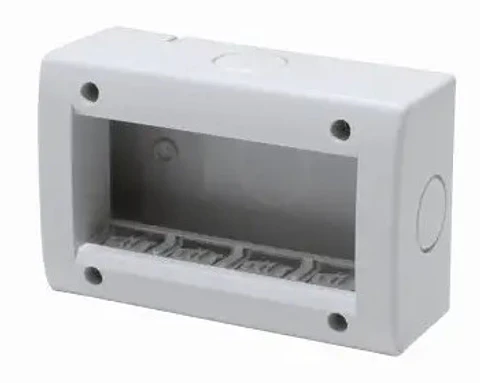 CAJA GRIS IP40 4 MODULOS SIN TAPA KALOP