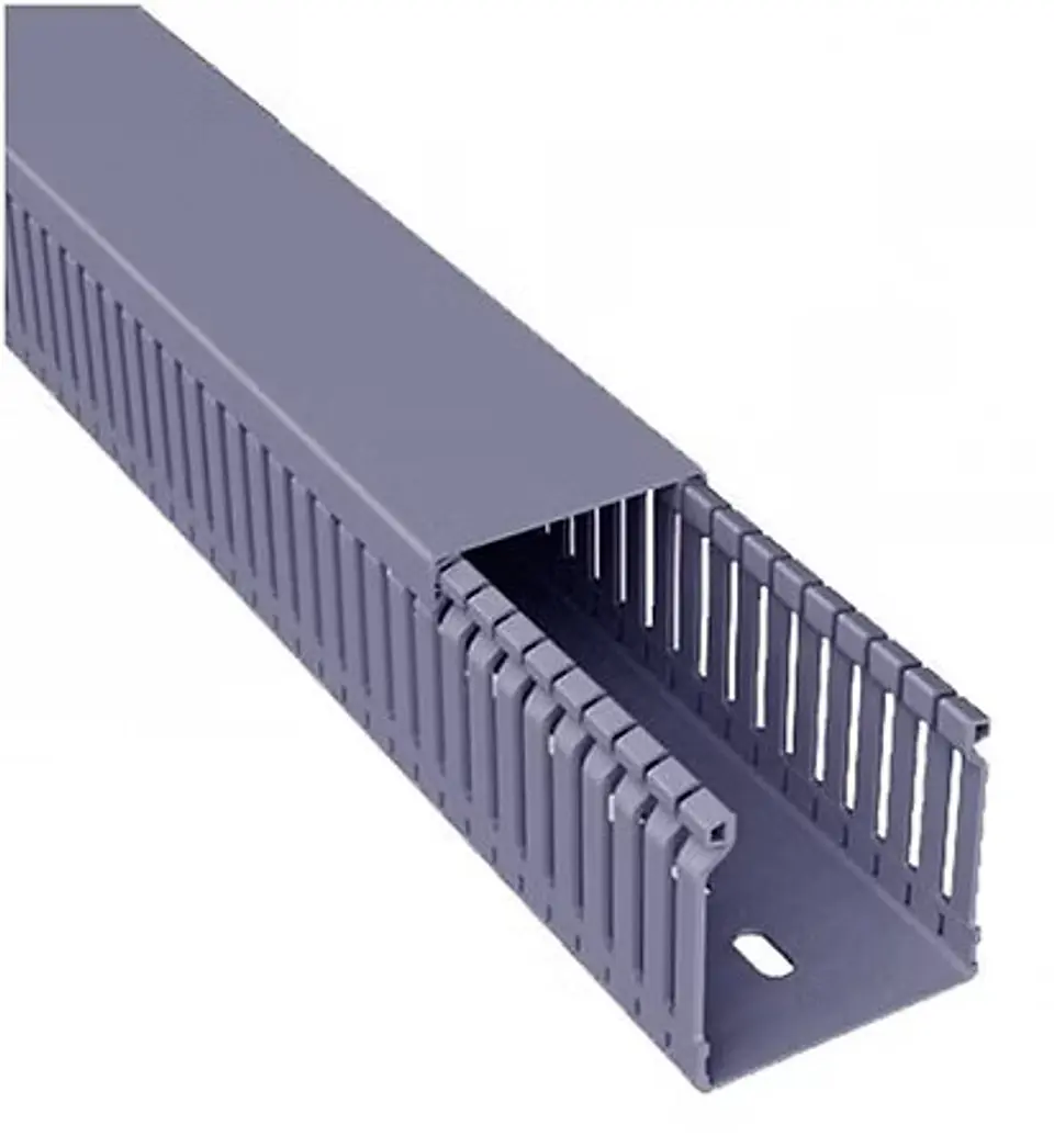 CANALETA RANURADA DE 40X40mm 2 MTS 1