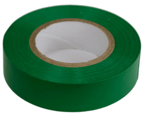 CINTA ELECTRIC PVC FASTLINE SATAND 20MTS VERDE