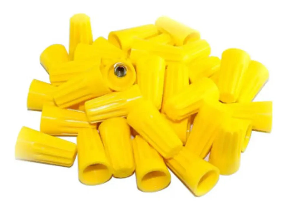 CONECTOR CONICO AMARILLO E44 1