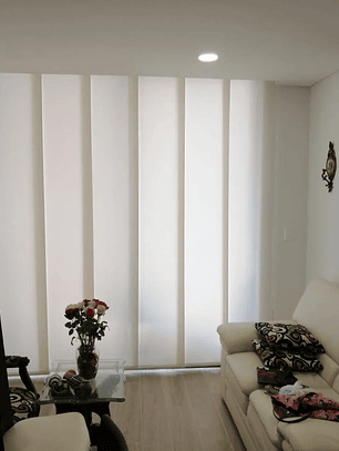 Cortinas Panel Japonés – Cortinas Japonesas en tela screen a medida, variedad de colores