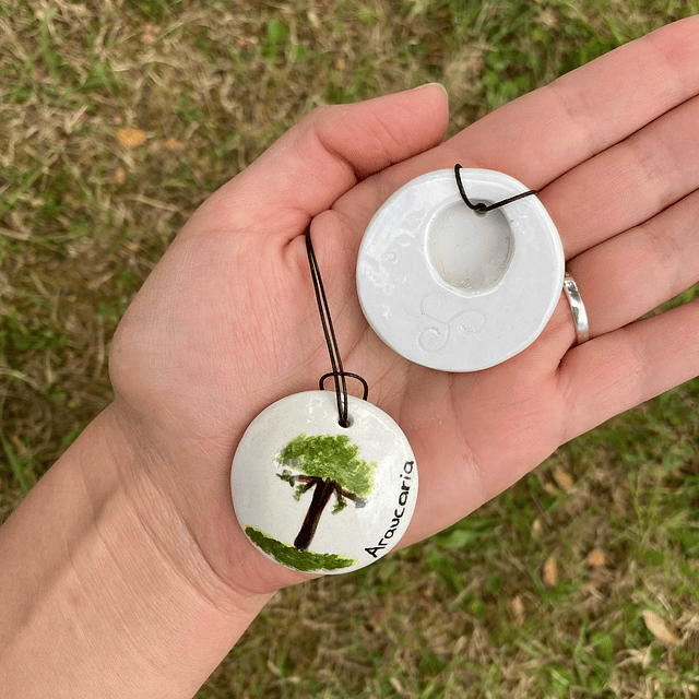 Anfora aromática modelado a mano con aceite esencial de 1ml