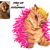 MEAN CAT X DOFLAMINGO