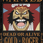 Gold D. Roger-Wanted 👑🏴‍☠️💰