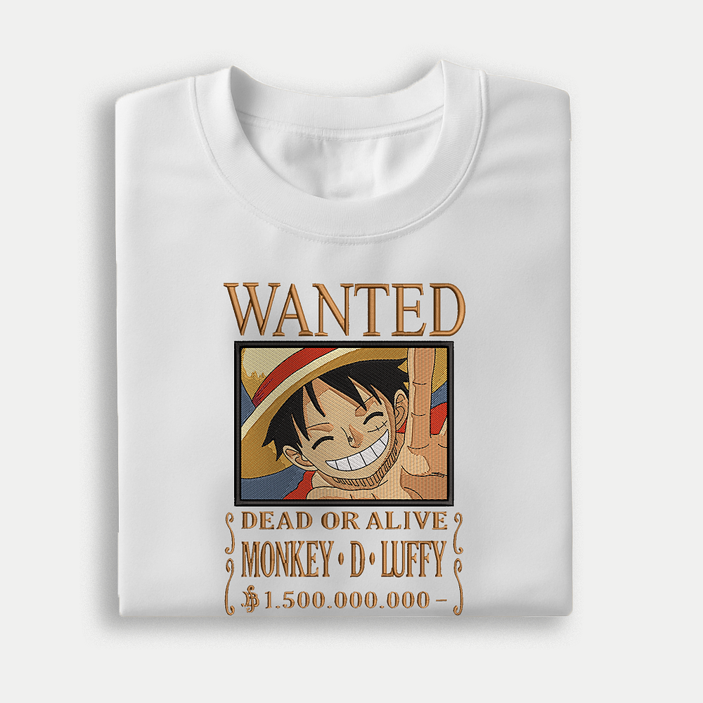 Monkey D. Luffy – Sombrero de Paja Wanted 😁🏴‍☠️🍖