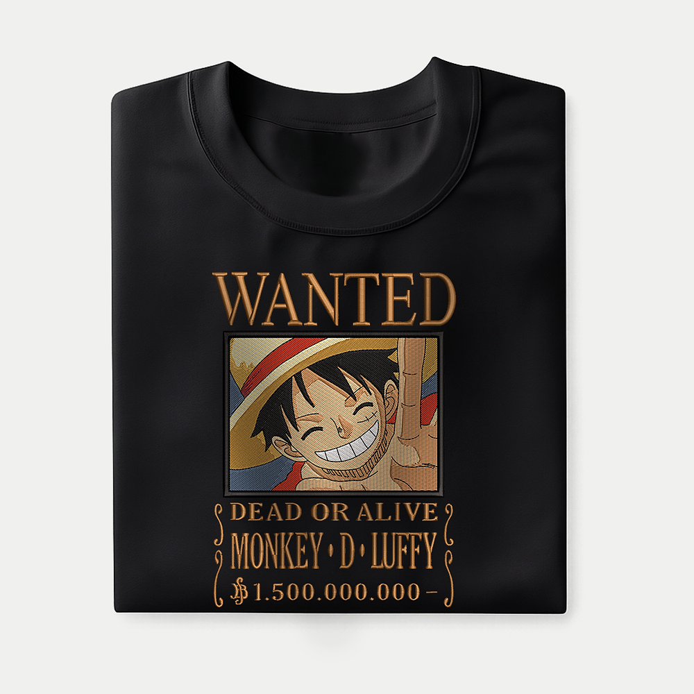 Monkey D. Luffy – Sombrero de Paja Wanted 😁🏴‍☠️🍖