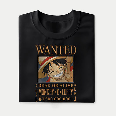 Monkey D. Luffy – Sombrero de Paja Wanted 😁🏴‍☠️🍖