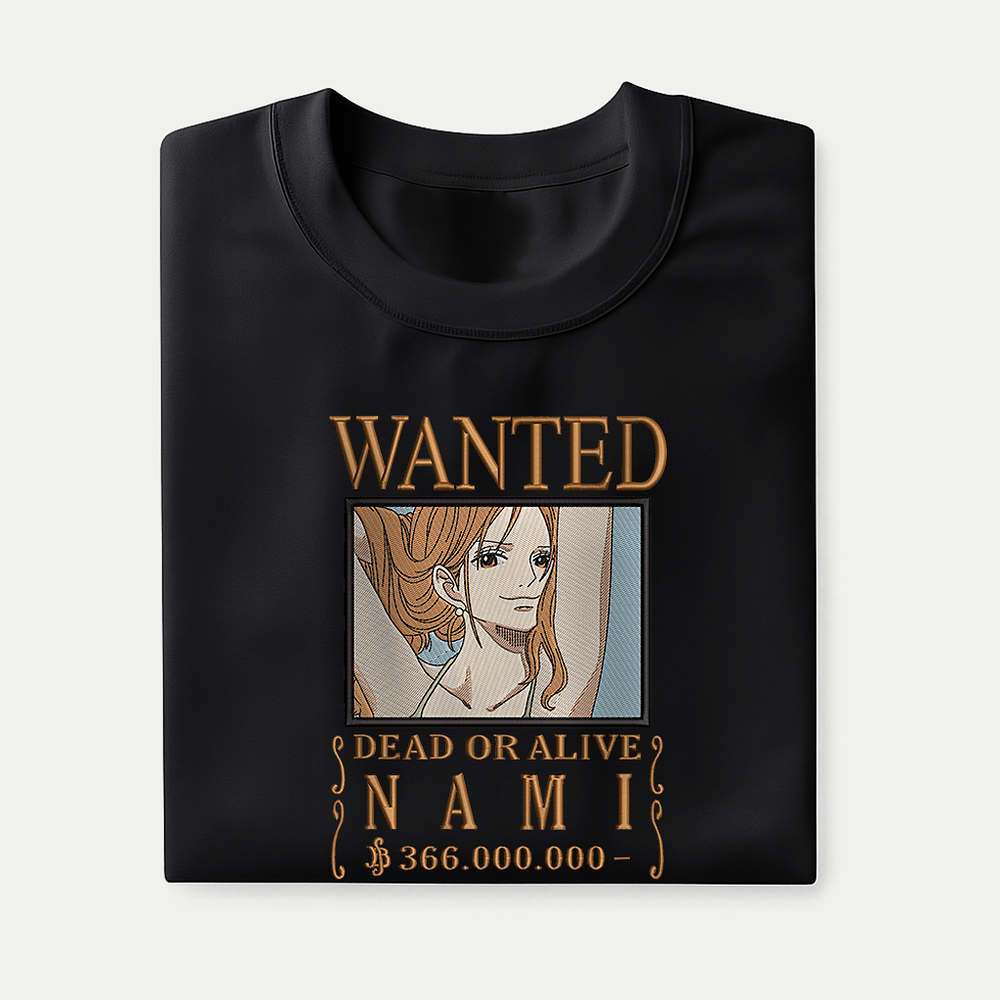 Nami – Navegante de los Sombrero de Paja Wanted 🧭💰🏴‍☠️