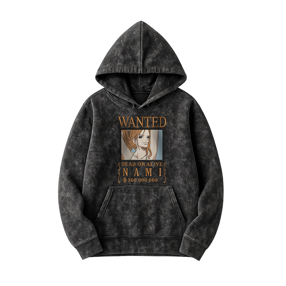 Nami – Navegante de los Sombrero de Paja Wanted 🧭💰🏴‍☠️