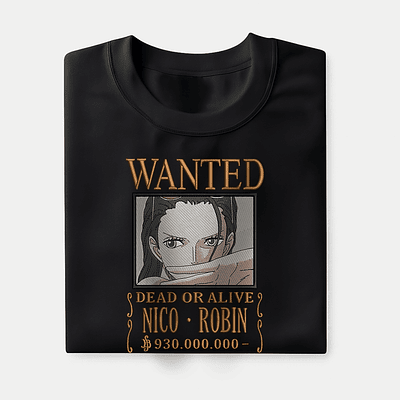 Nico Robin – La Niña Demonio de Ohara Wanted 📚🌸🏴‍☠️