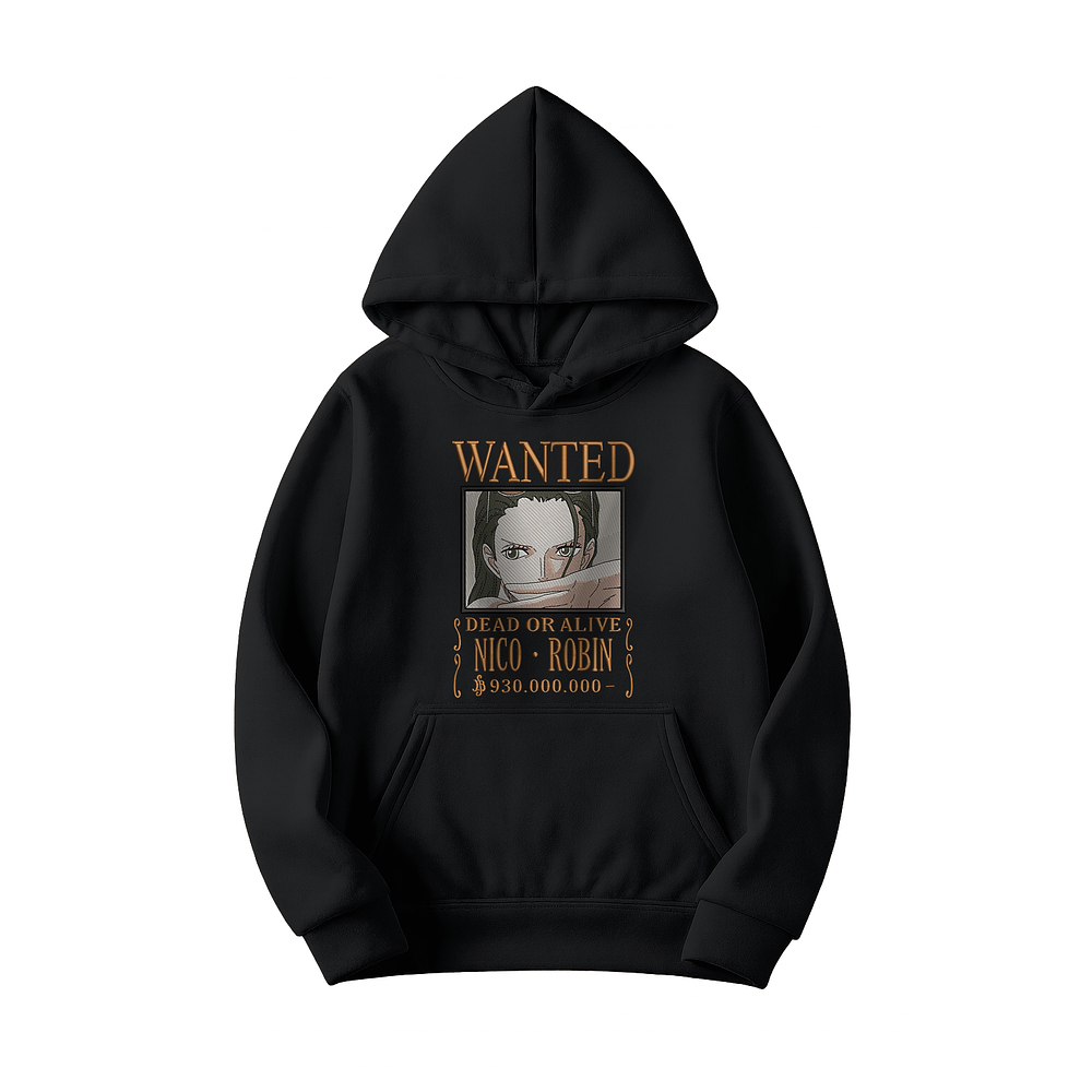 Nico Robin – La Niña Demonio de Ohara Wanted 📚🌸🏴‍☠️