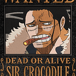 Sir Crocodile – Mafia del Desierto Wanted 🏜️🏴‍☠️💰