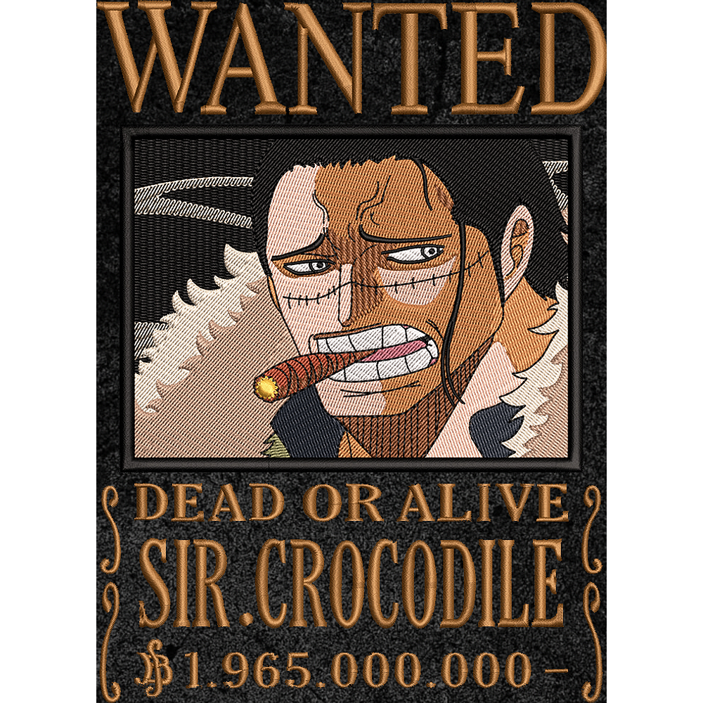 Sir Crocodile – Mafia del Desierto Wanted 🏜️🏴‍☠️💰