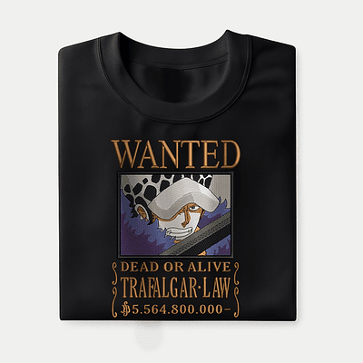 Trafalgar Law – Cirujano de la Muerte Wanted ⚕️🗡️🏴‍☠️