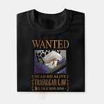 Trafalgar Law – Cirujano de la Muerte Wanted ⚕️🗡️🏴‍☠️