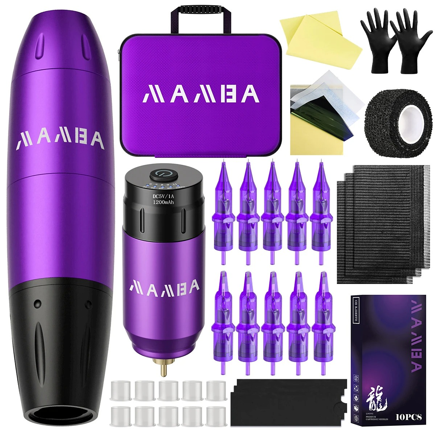 Kit de tatuaje Mamba Inalambrico 4