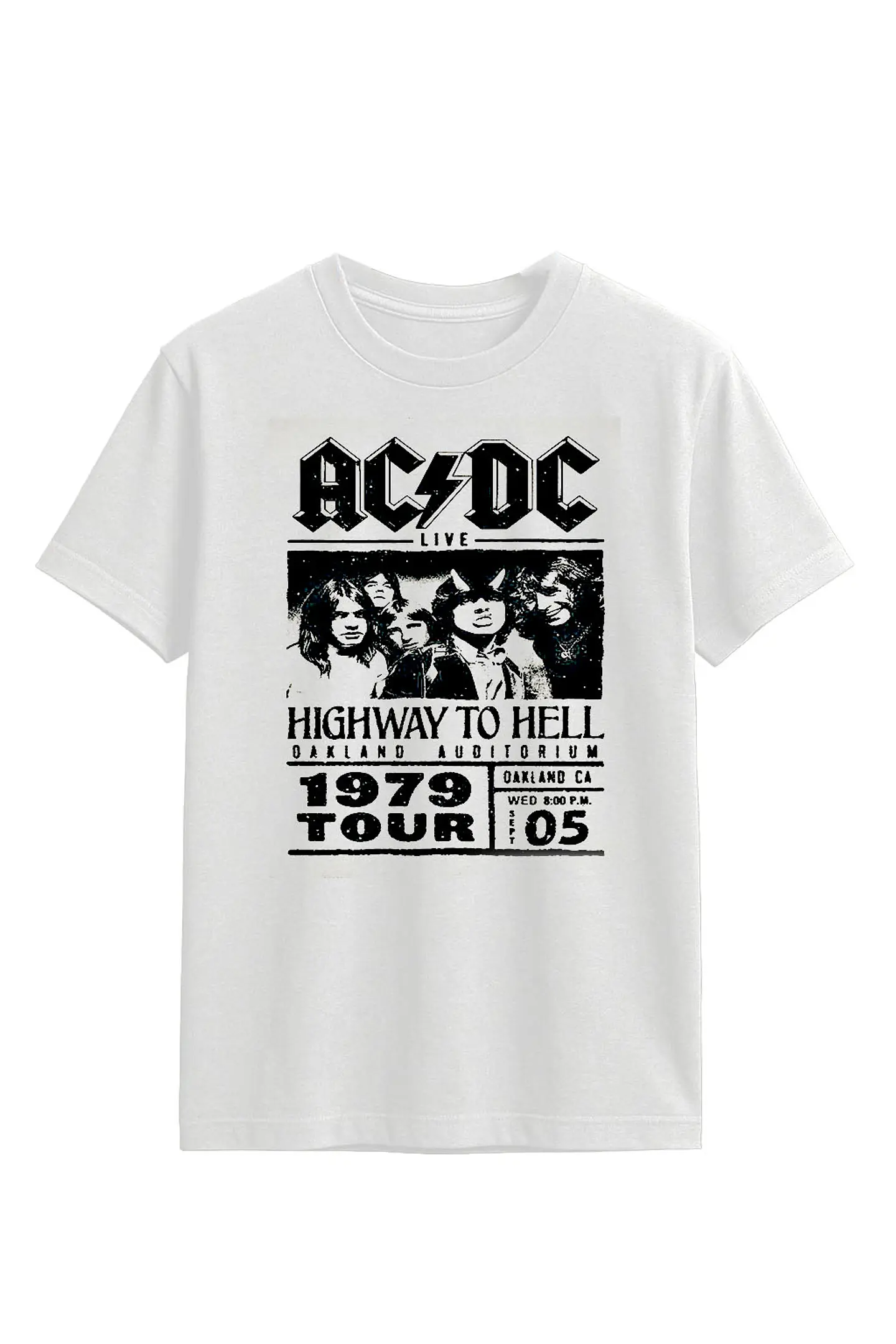 Polera - AC/DC - 1979 Tour 1
