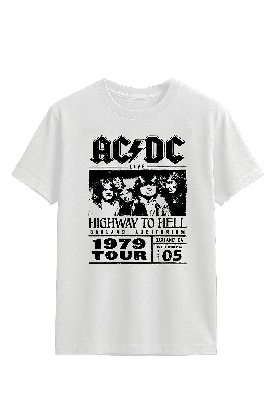 Polera - AC/DC - 1979 Tour 1