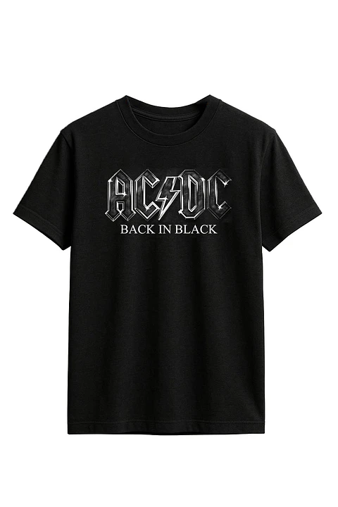 Polera - AC/DC - Back in Black